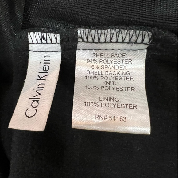 CALVIN KLEIN Stretch Hooded Jacket Black Size XL - Picture 11 of 15
